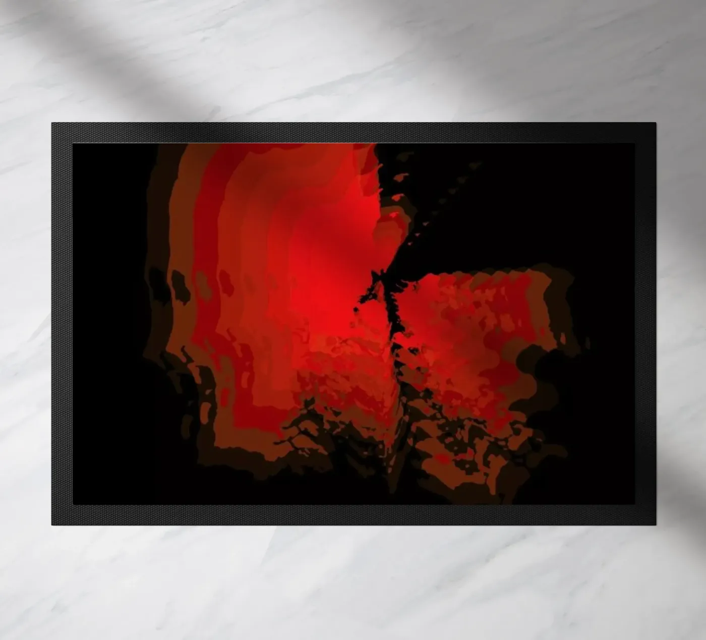 Denmark Radiant Map deurmat van Naxart