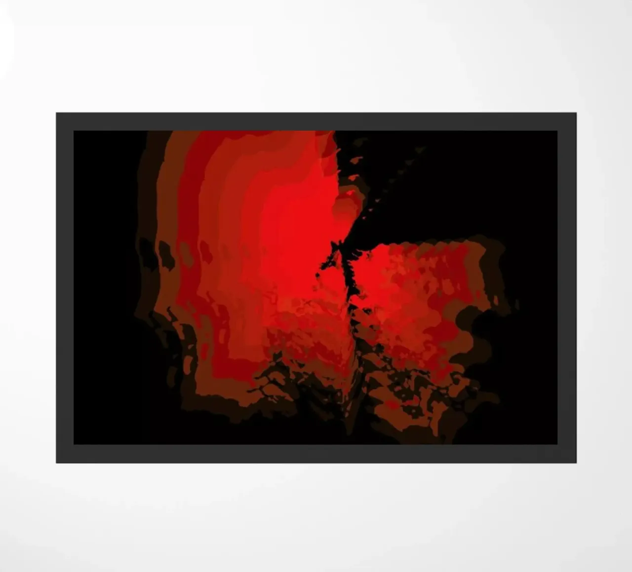 Denmark Radiant Map deurmat van Naxart