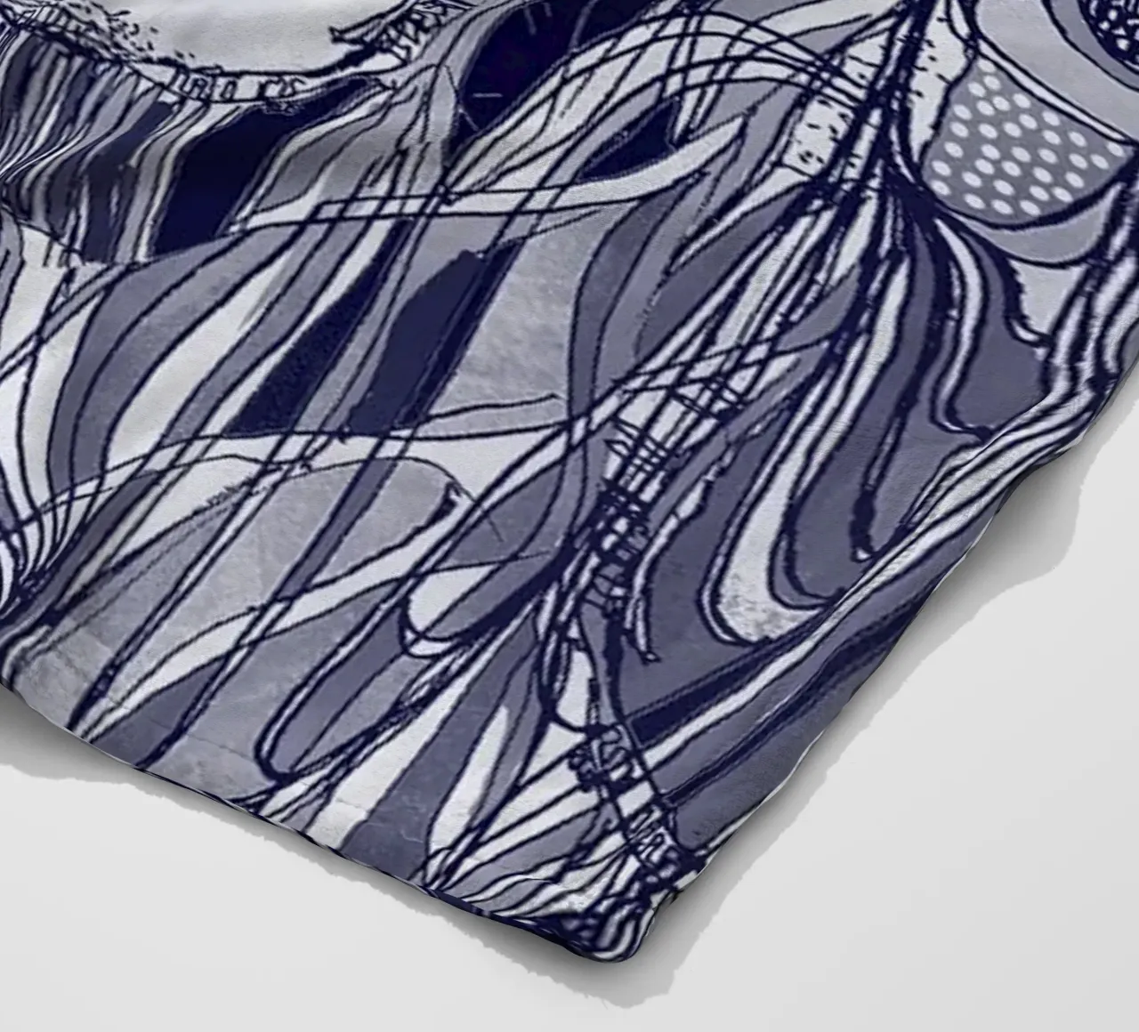 blu Fleecedecke von Giulio Iurissevich