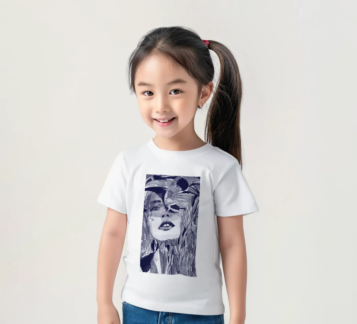 blu t-shirt bambini da Giulio Iurissevich