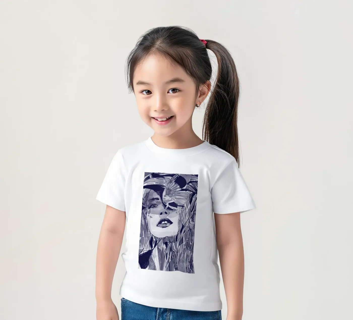 blu t-shirt bambini da Giulio Iurissevich
