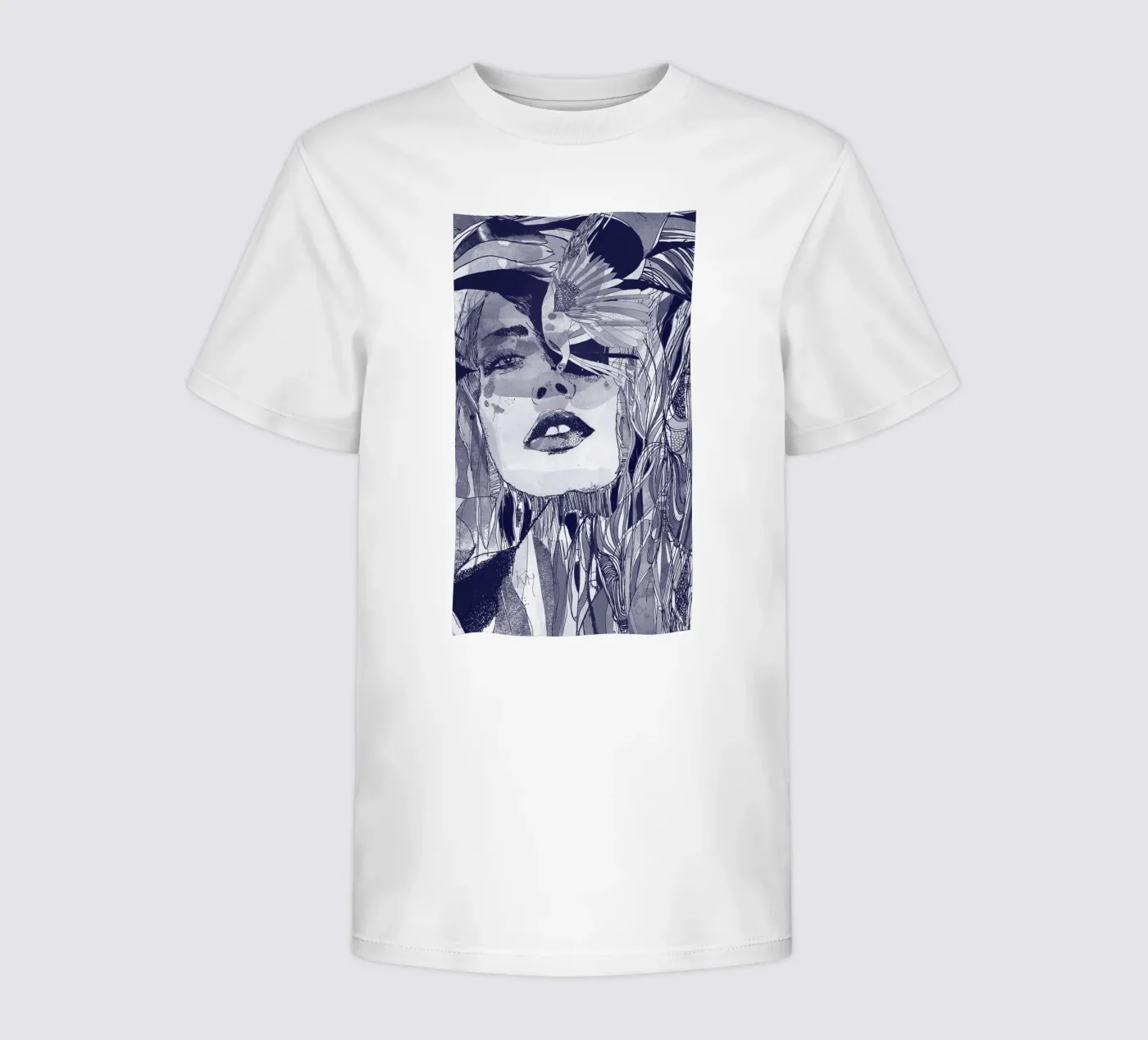 blu t-shirt bambini da Giulio Iurissevich