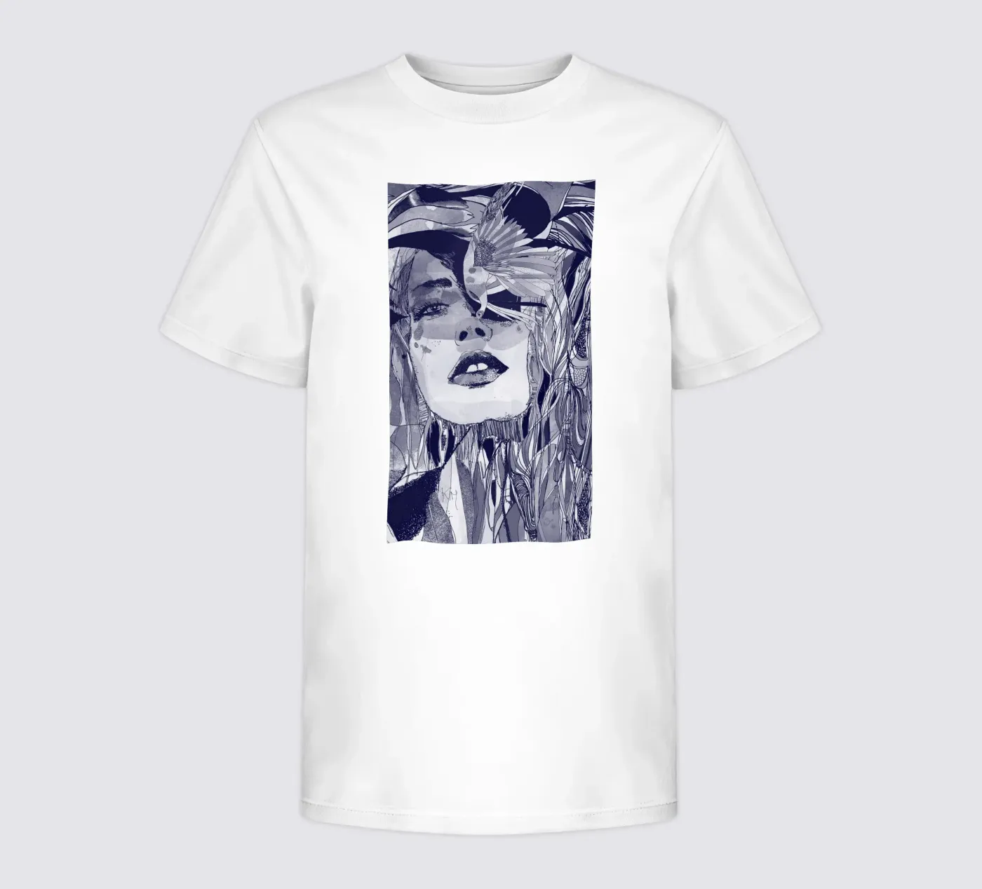 blu t-shirt bambini da Giulio Iurissevich