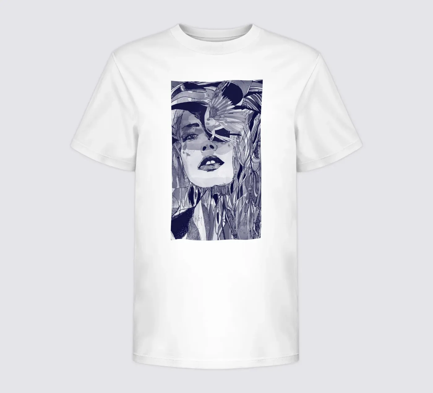 blu t-shirt bambini da Giulio Iurissevich