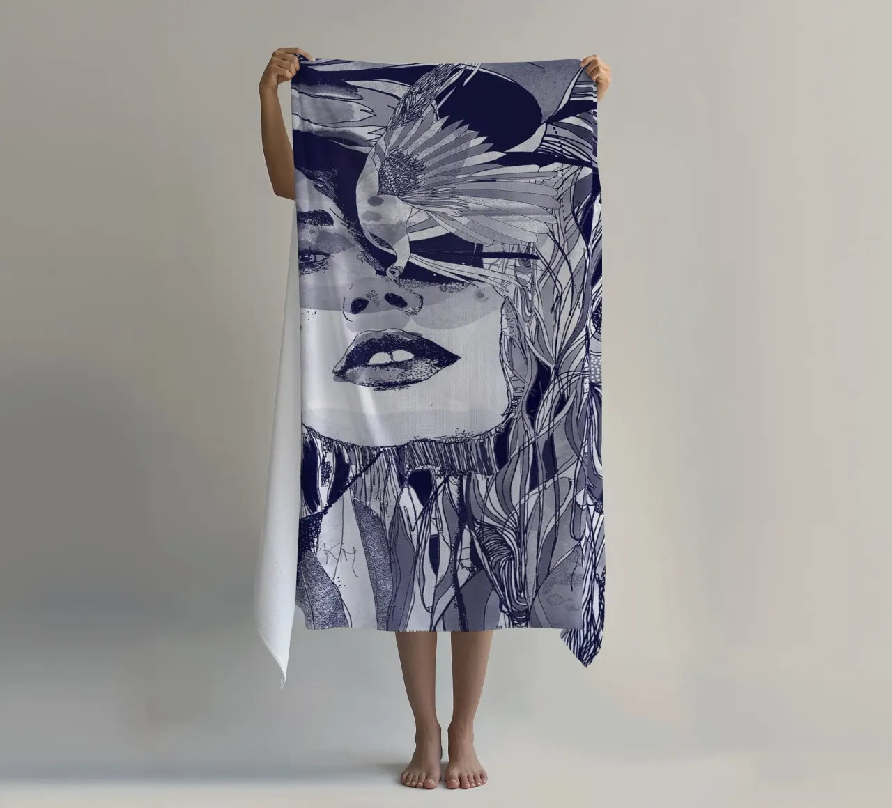 blu telo mare da Giulio Iurissevich