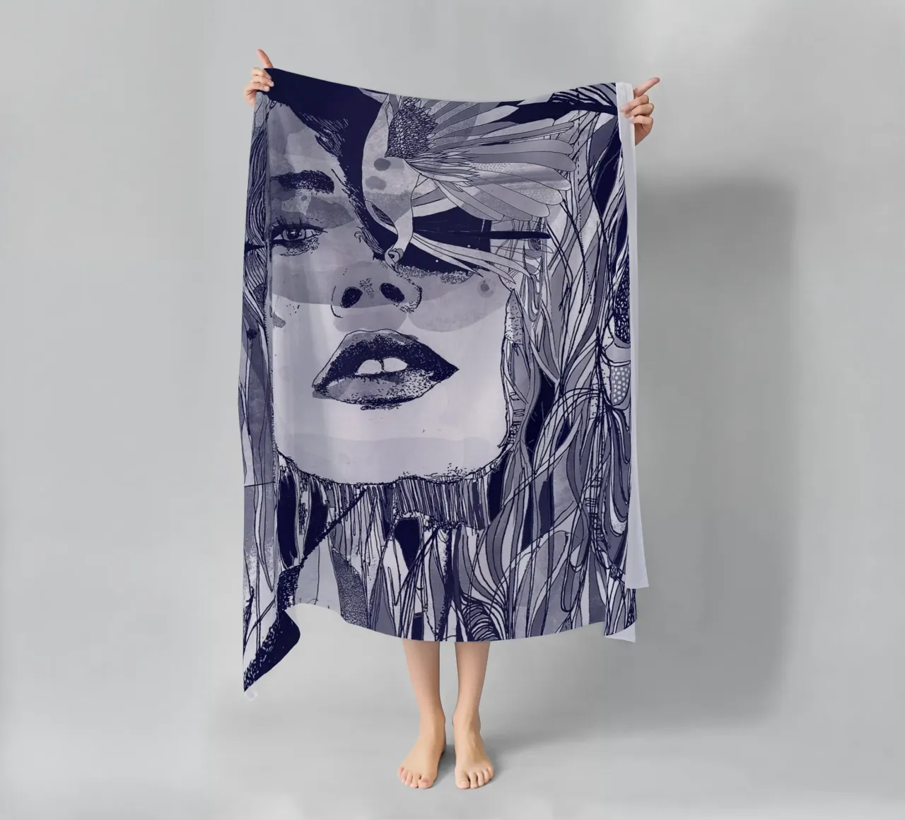 blu telo mare da Giulio Iurissevich