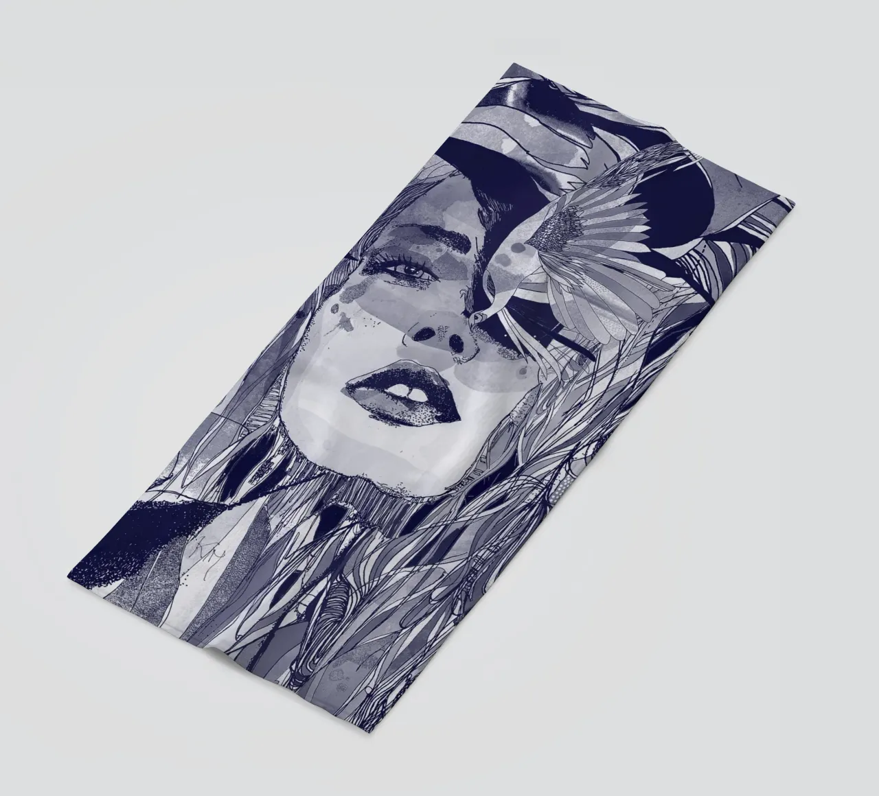 blu telo mare da Giulio Iurissevich