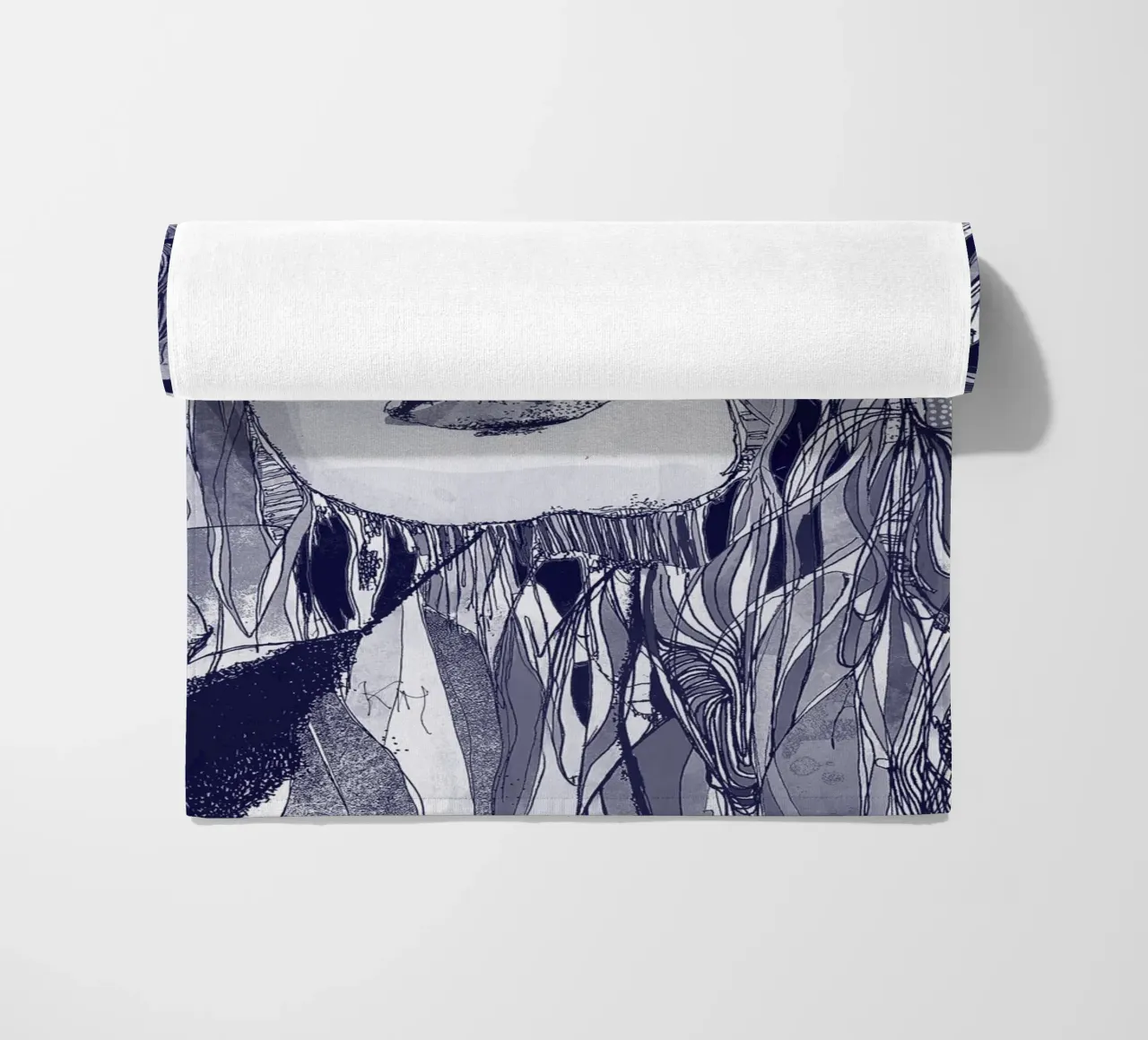 blu telo mare da Giulio Iurissevich