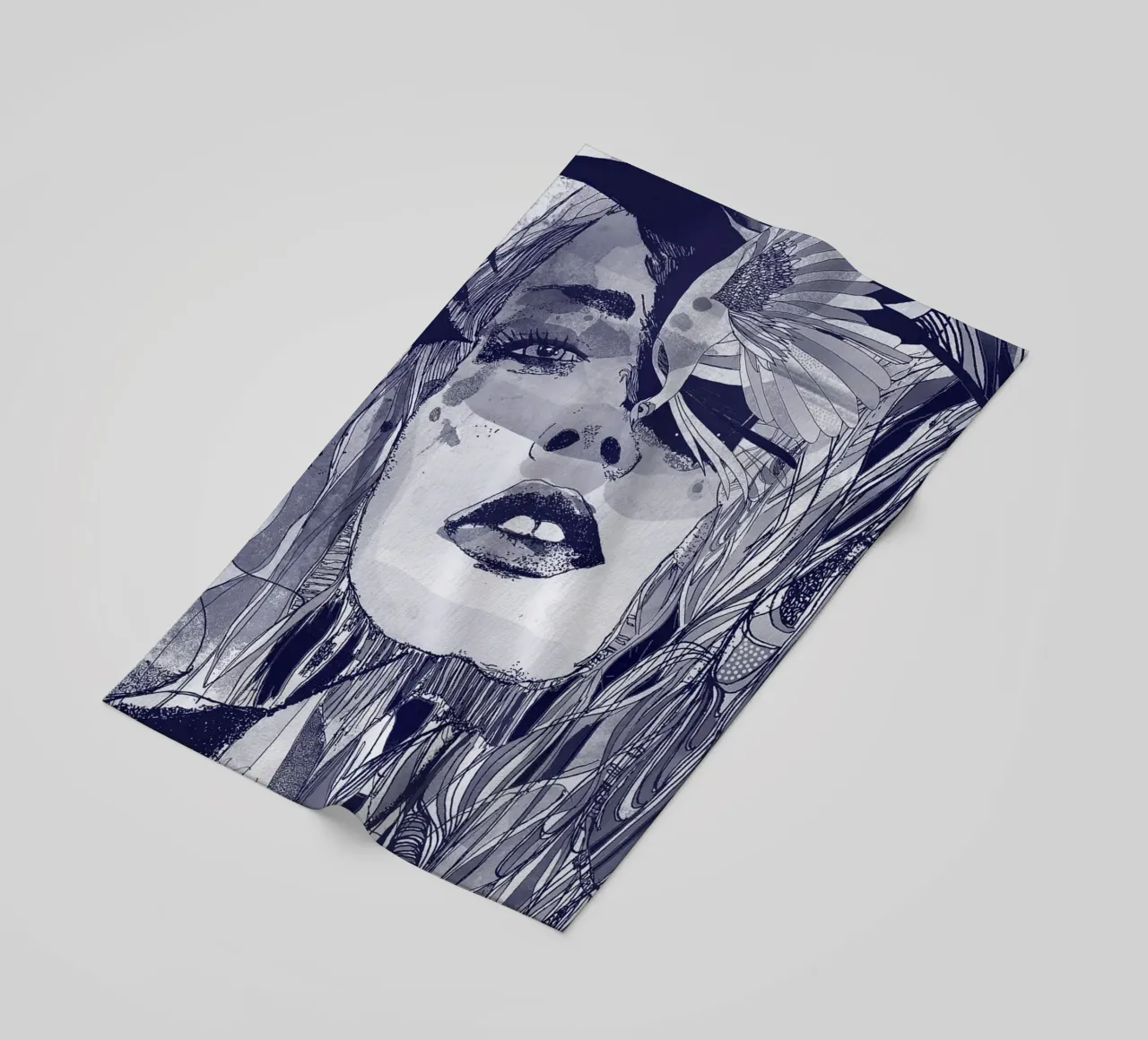 blu telo mare da Giulio Iurissevich