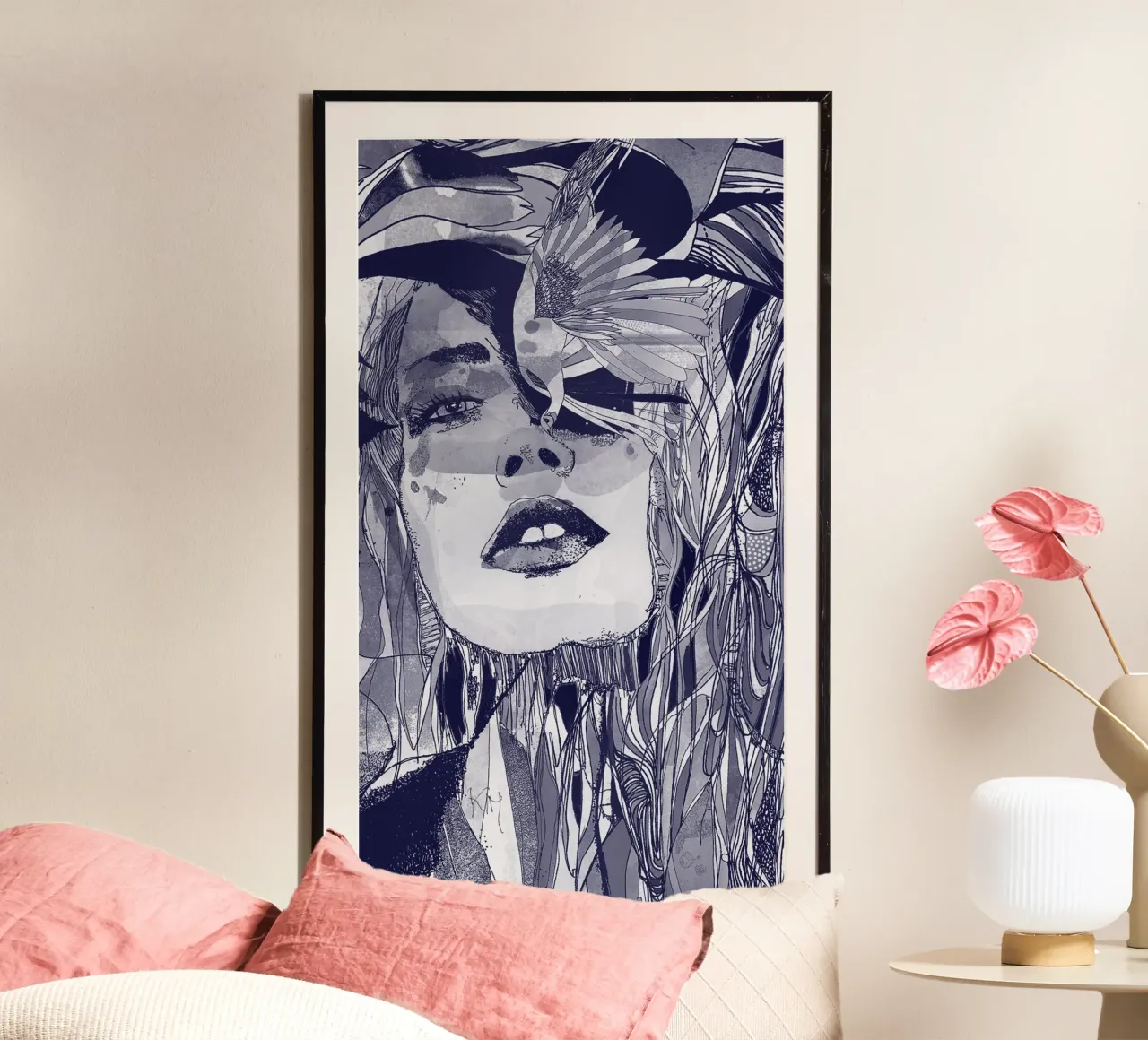 blu poster da Giulio Iurissevich