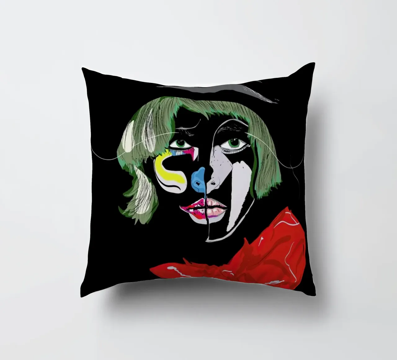 Clown cuscino da Marcell Naubert