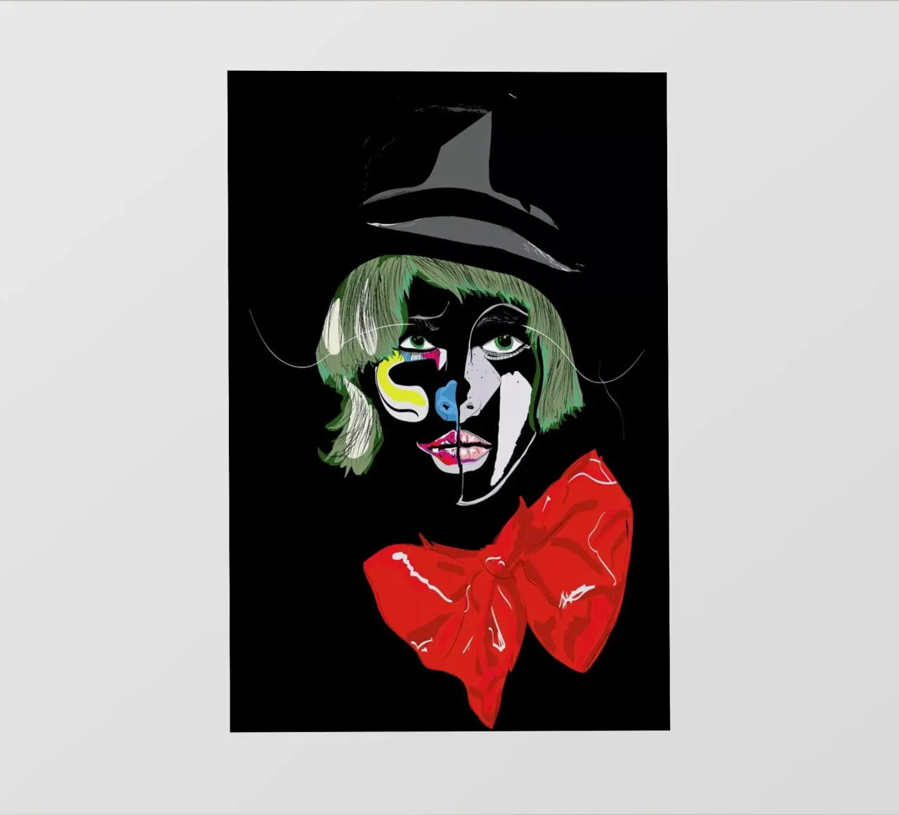 Clown telo in pvc da Marcell Naubert