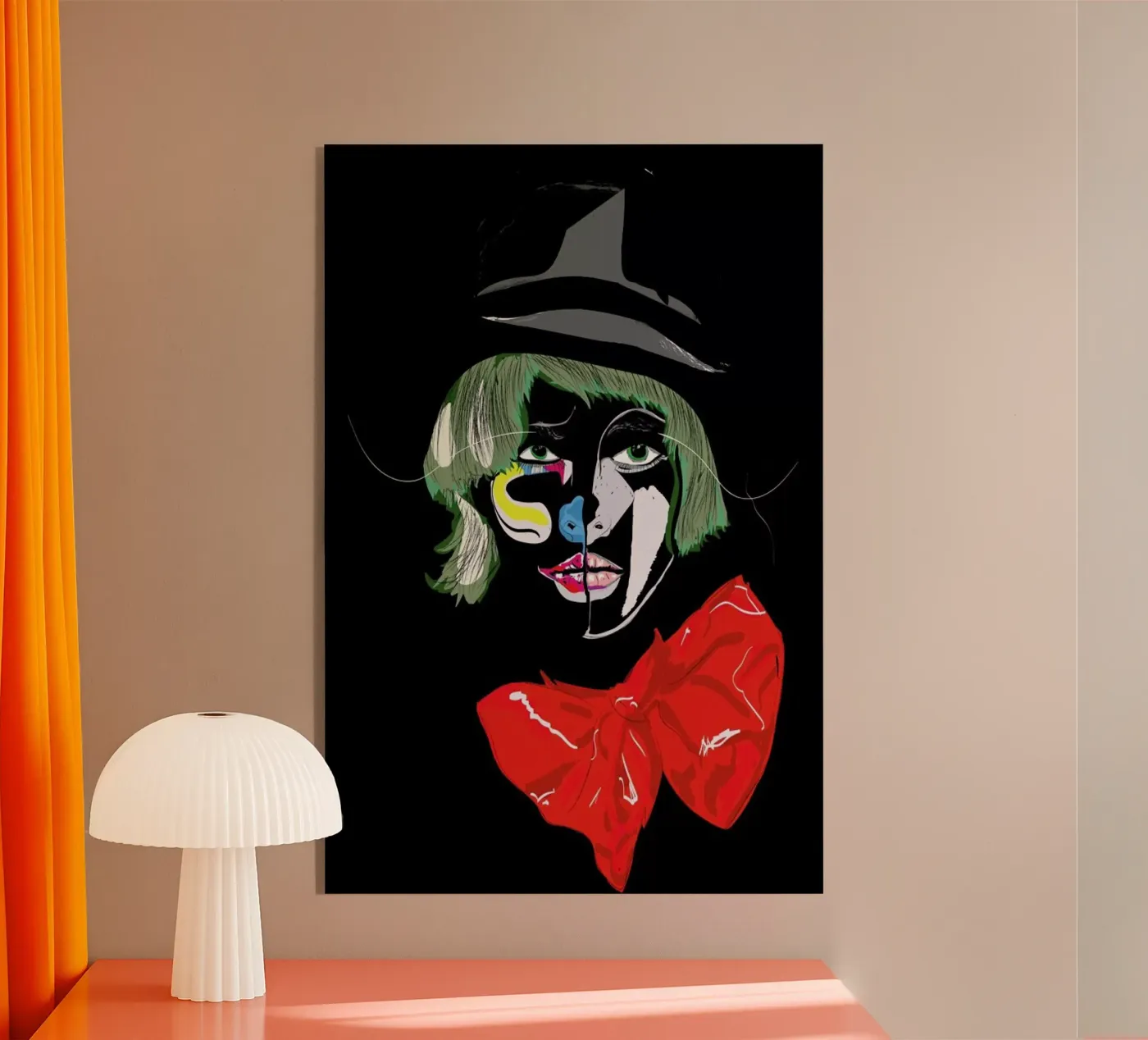 Clown plexiglass da Marcell Naubert