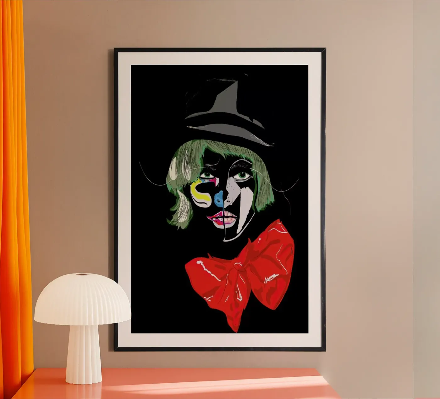 Clown poster by Marcell Naubert