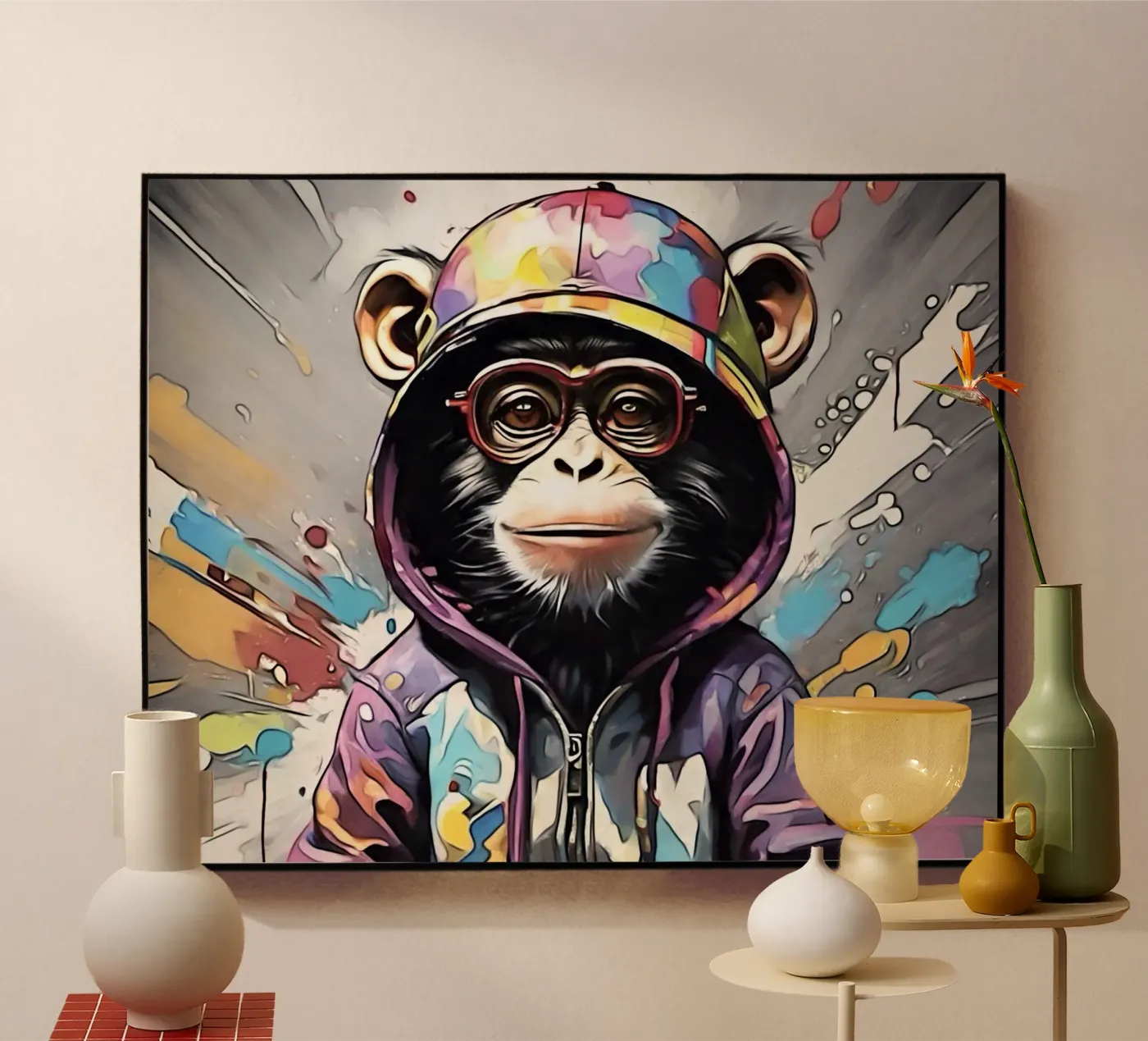 L'artista plexiglass da ZAMART - PopArt
