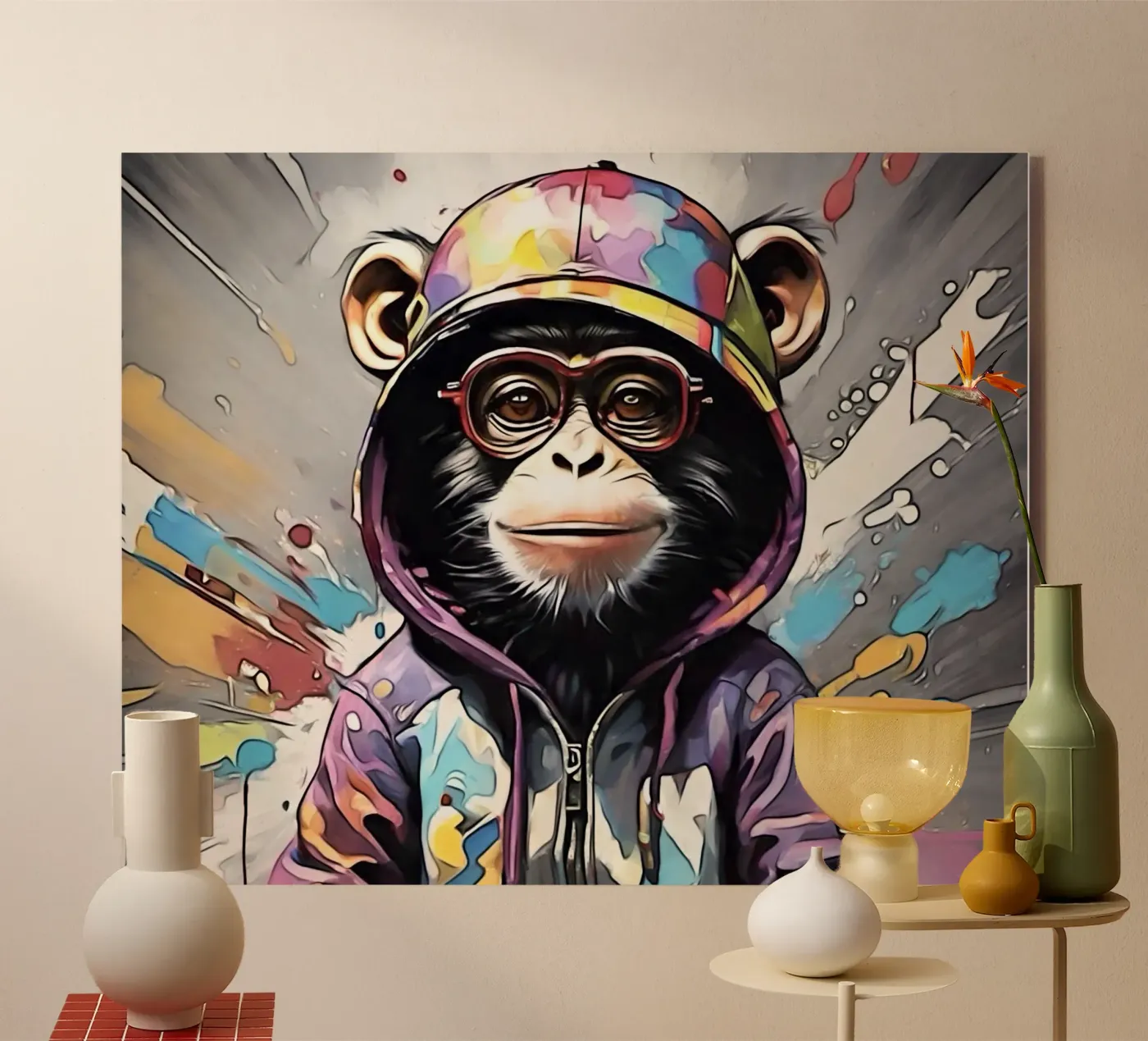 L'artista plexiglass da ZAMART - PopArt