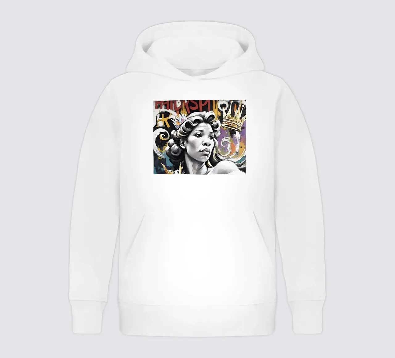 Donne forti felpa bambino con cappuccio da ZAMART - PopArt