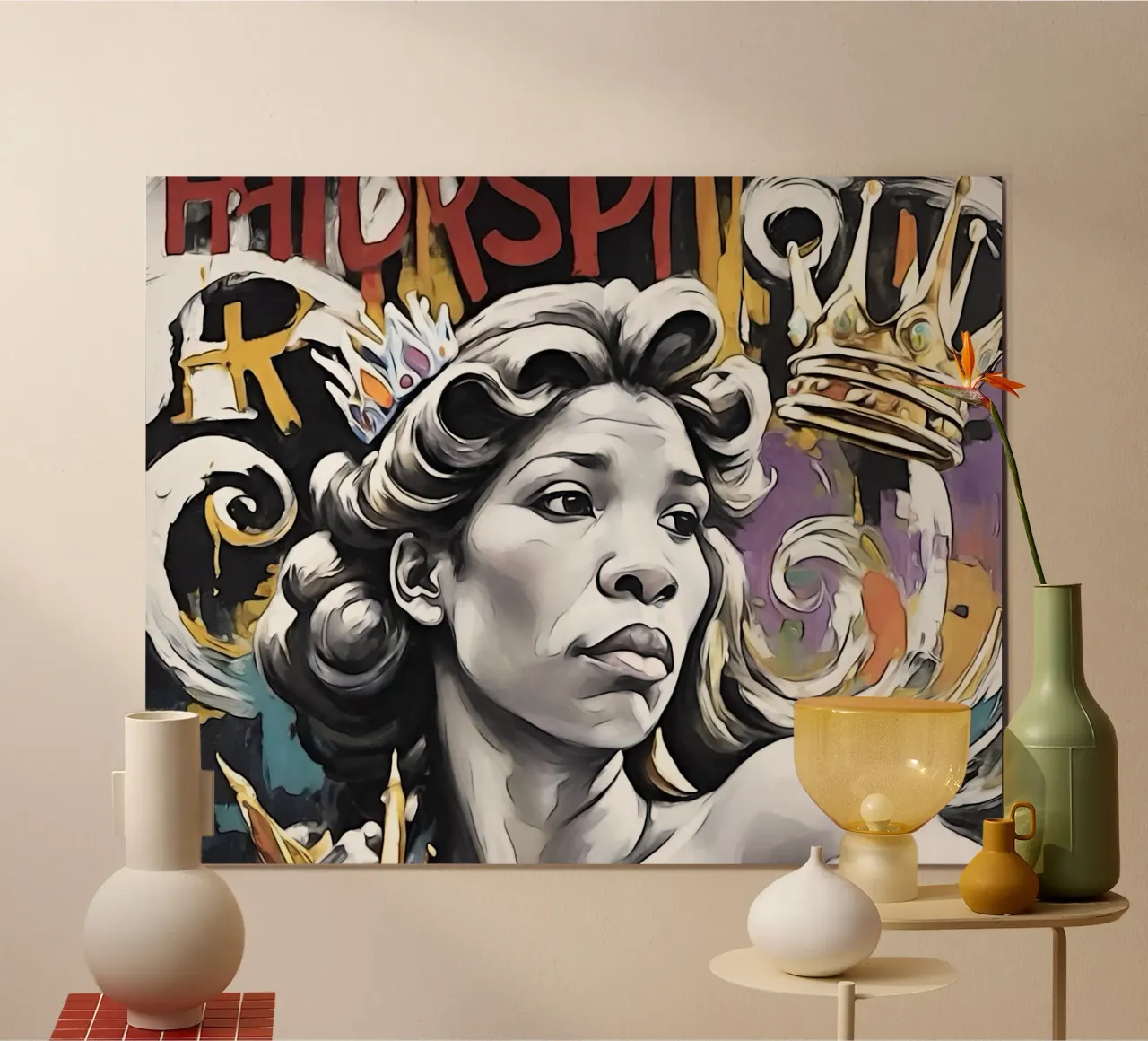 Donne forti carta hahnemühle da ZAMART - PopArt