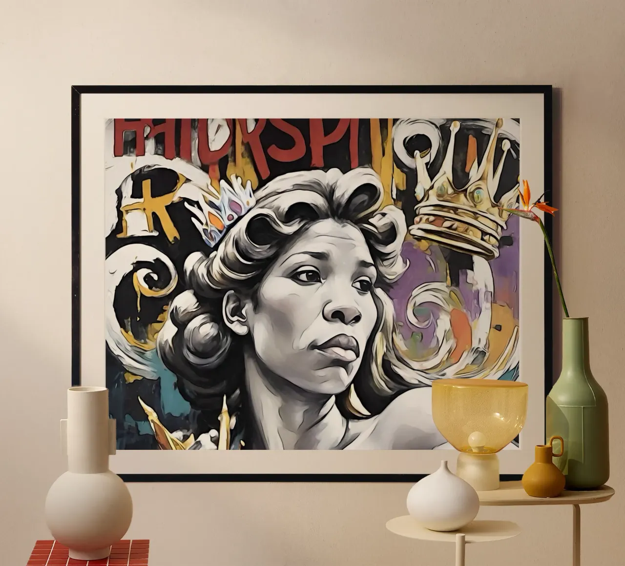 Donne forti carta hahnemühle da ZAMART - PopArt