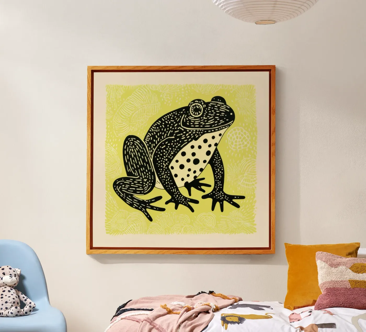 Green Toad plexiglas de Minimal Animal Art
