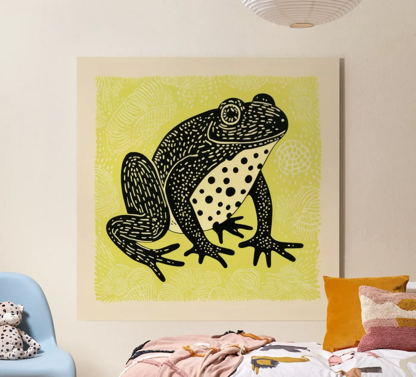 Green Toad plexiglas de Minimal Animal Art