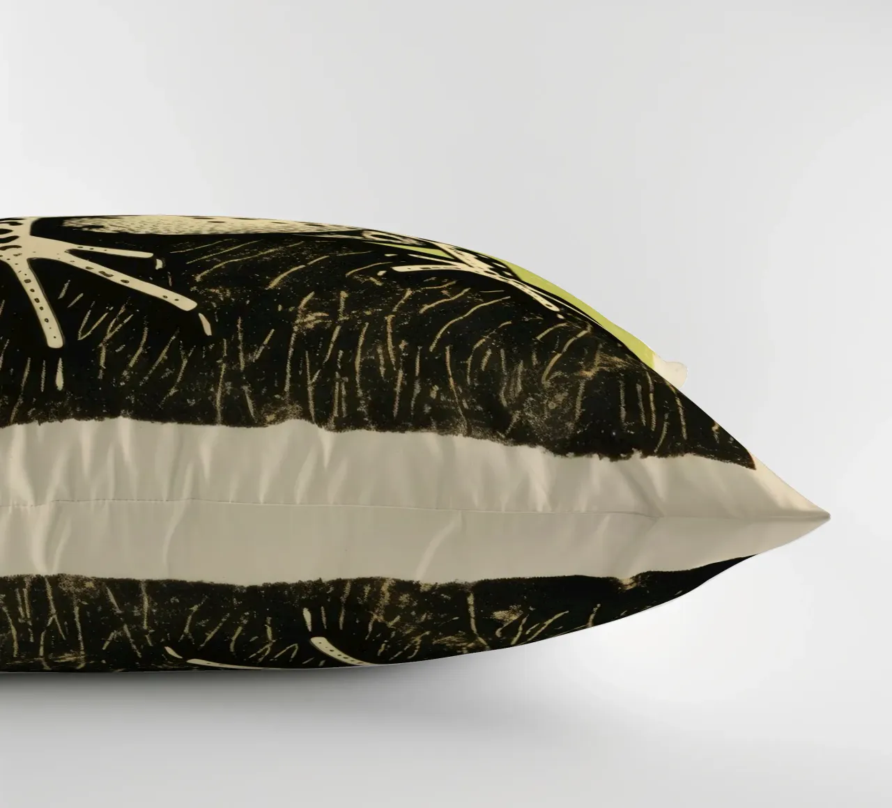Rospo verde 2 cuscino da Minimal Animal Art