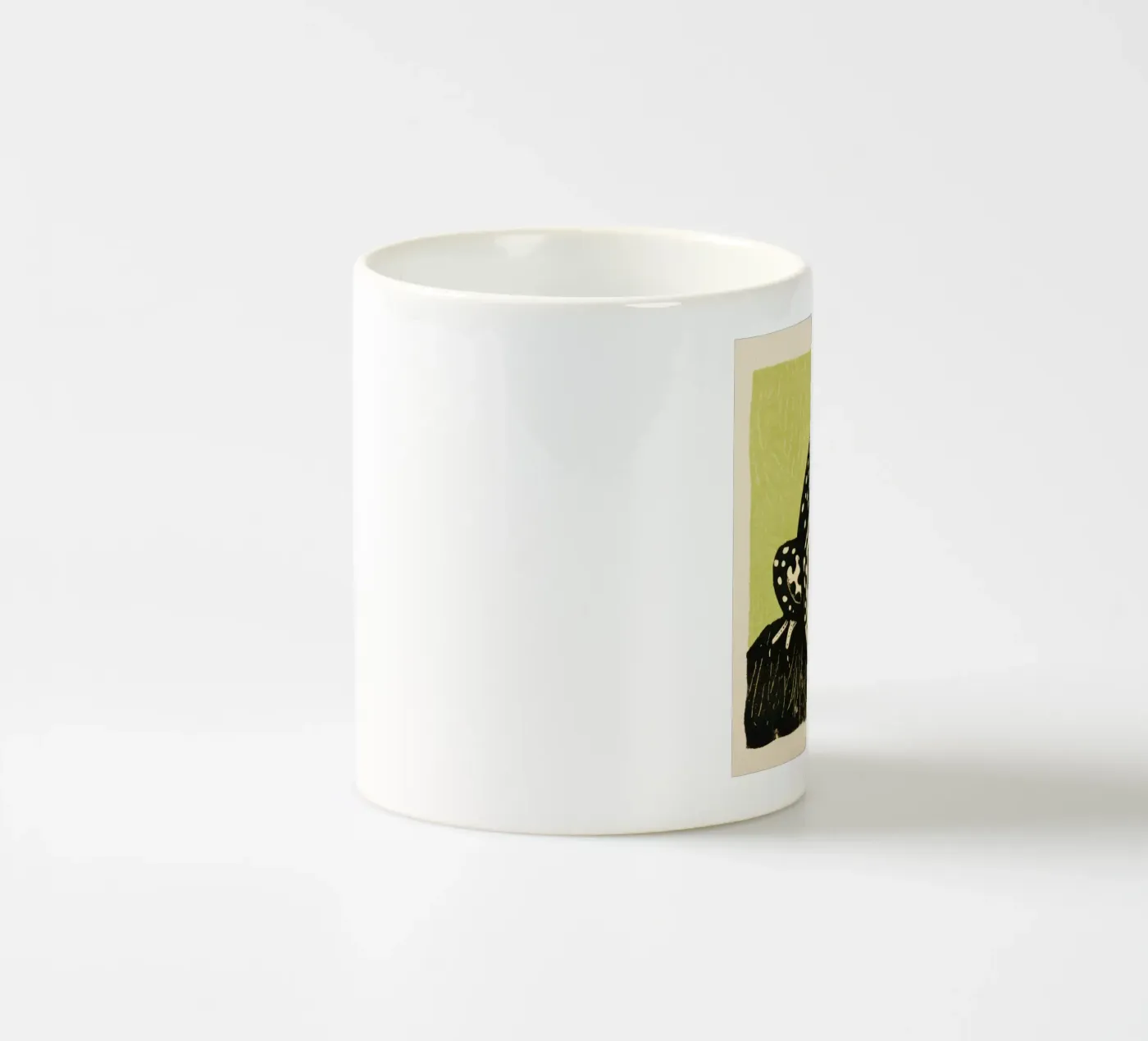 Rospo verde tazza in ceramica da Minimal Animal Art