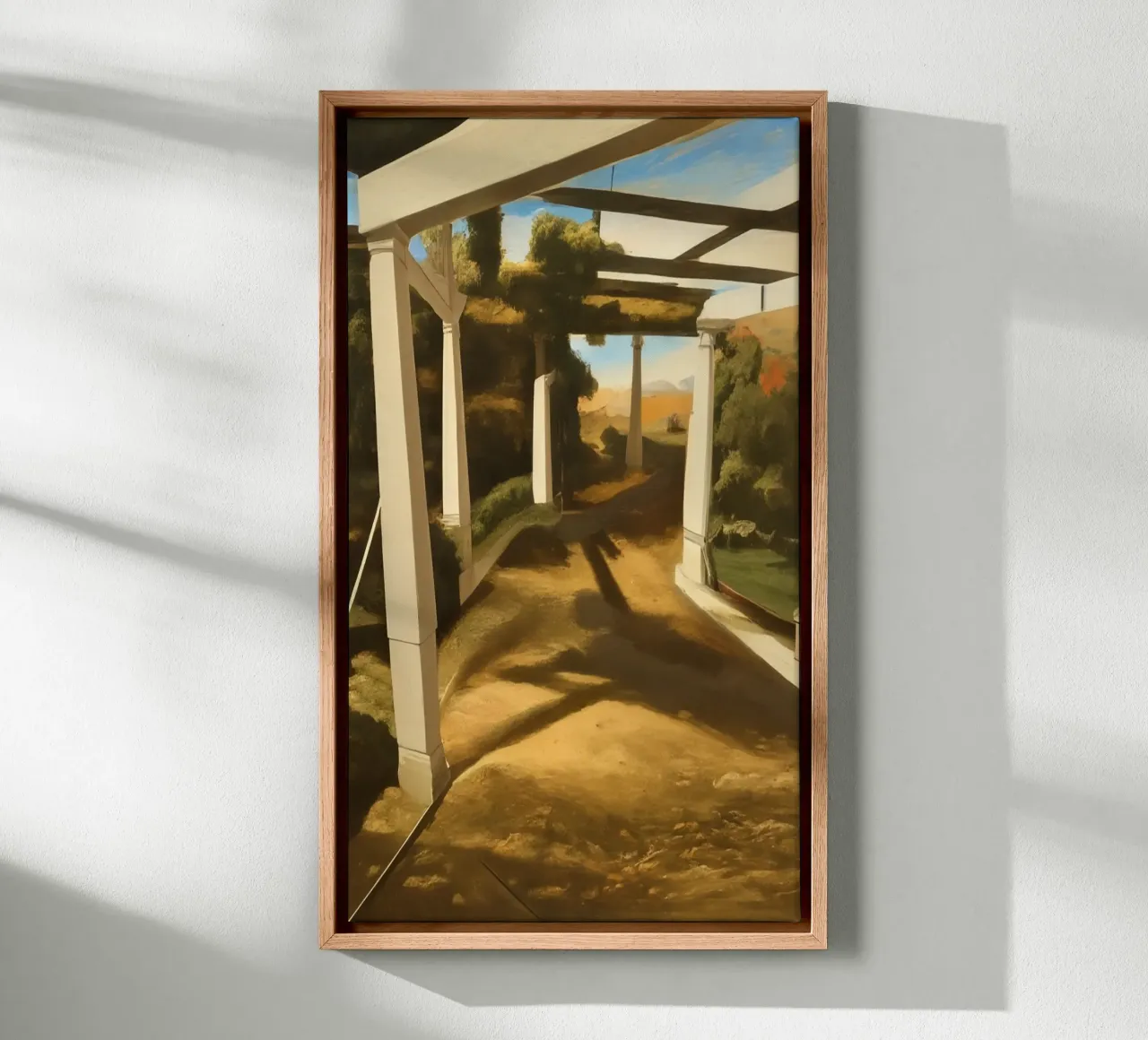 Botanical Garden_1 canvas by Impressionismus by LK