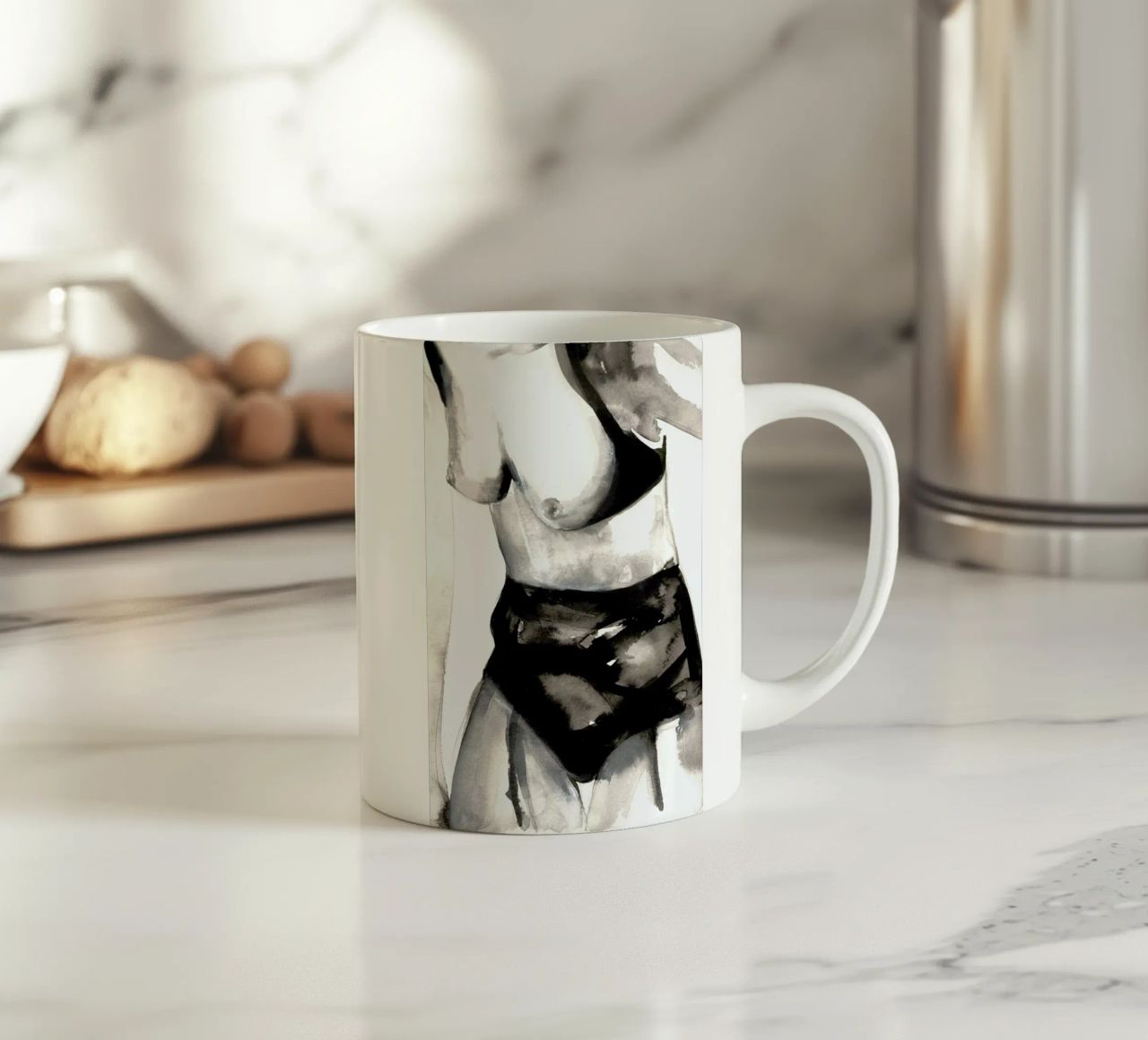 Cold to Be a Queen tazza in ceramica da Victoria Verbaan