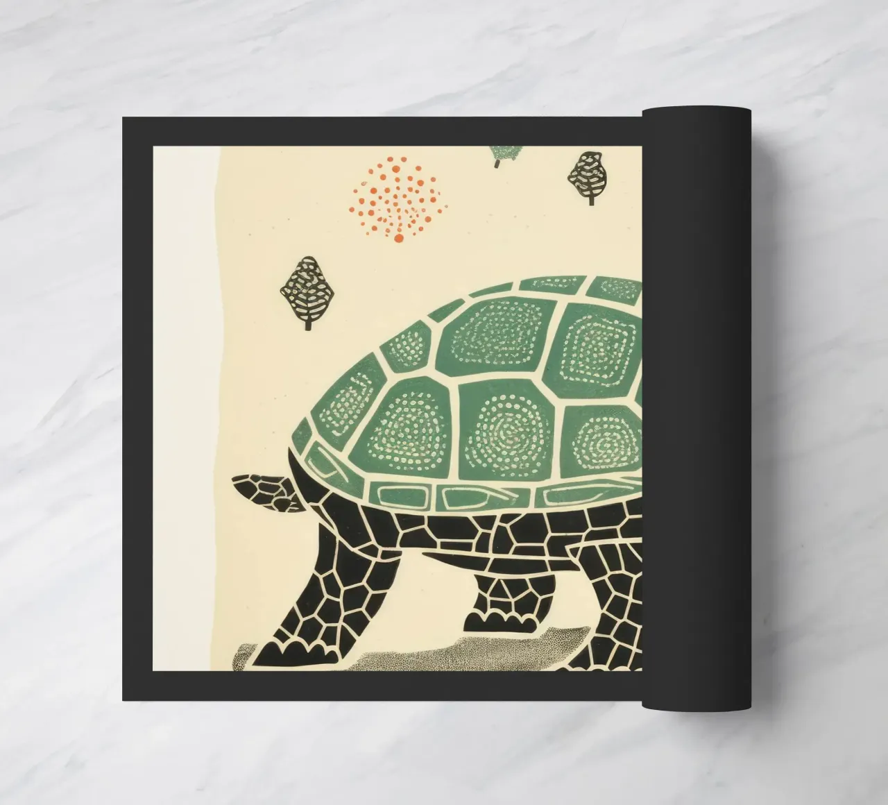 Tartaruga verde 1 zerbino da Minimal Animal Art