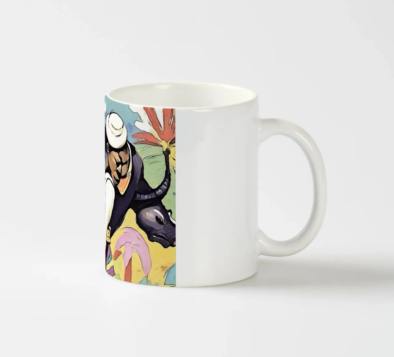 In un duello tazza in ceramica da ZAMART - PopArt