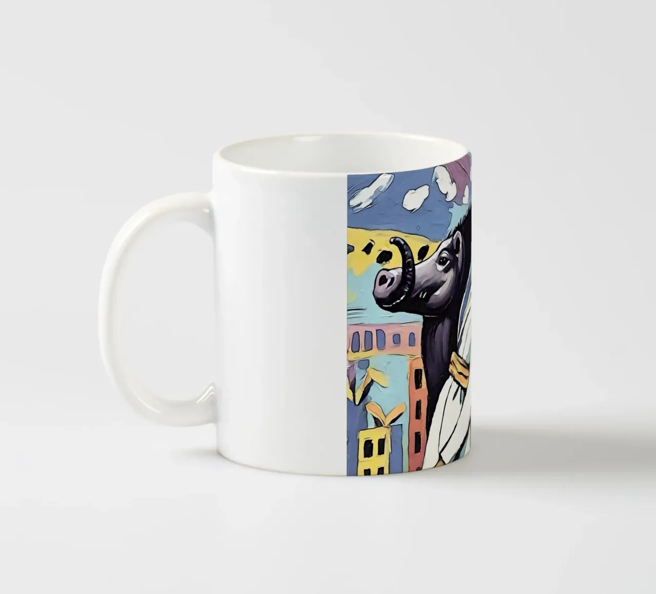 In un duello tazza in ceramica da ZAMART - PopArt