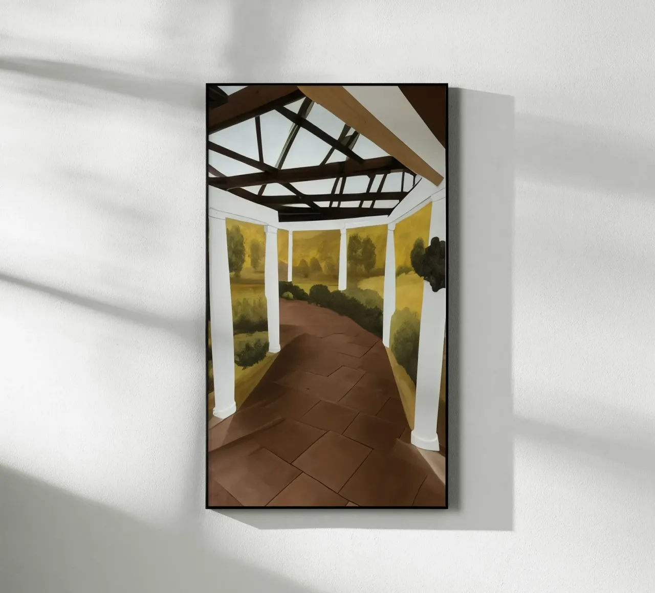Giardino botanico_3 plexiglass da Impressionismus by LK