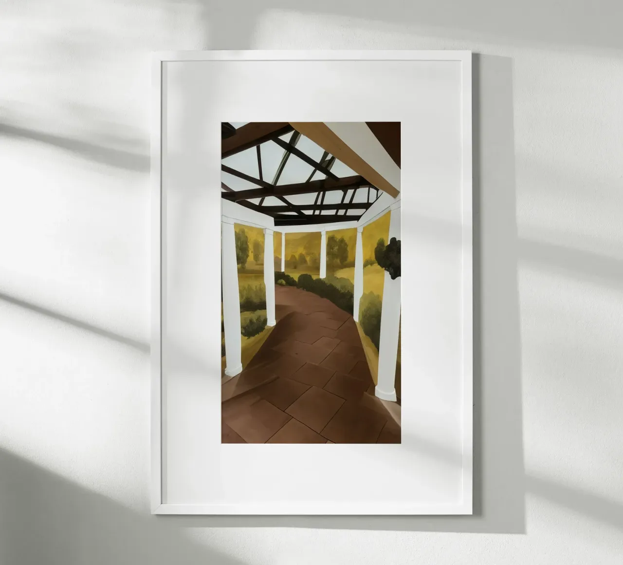 Giardino botanico_3 carta hahnemühle da Impressionismus by LK
