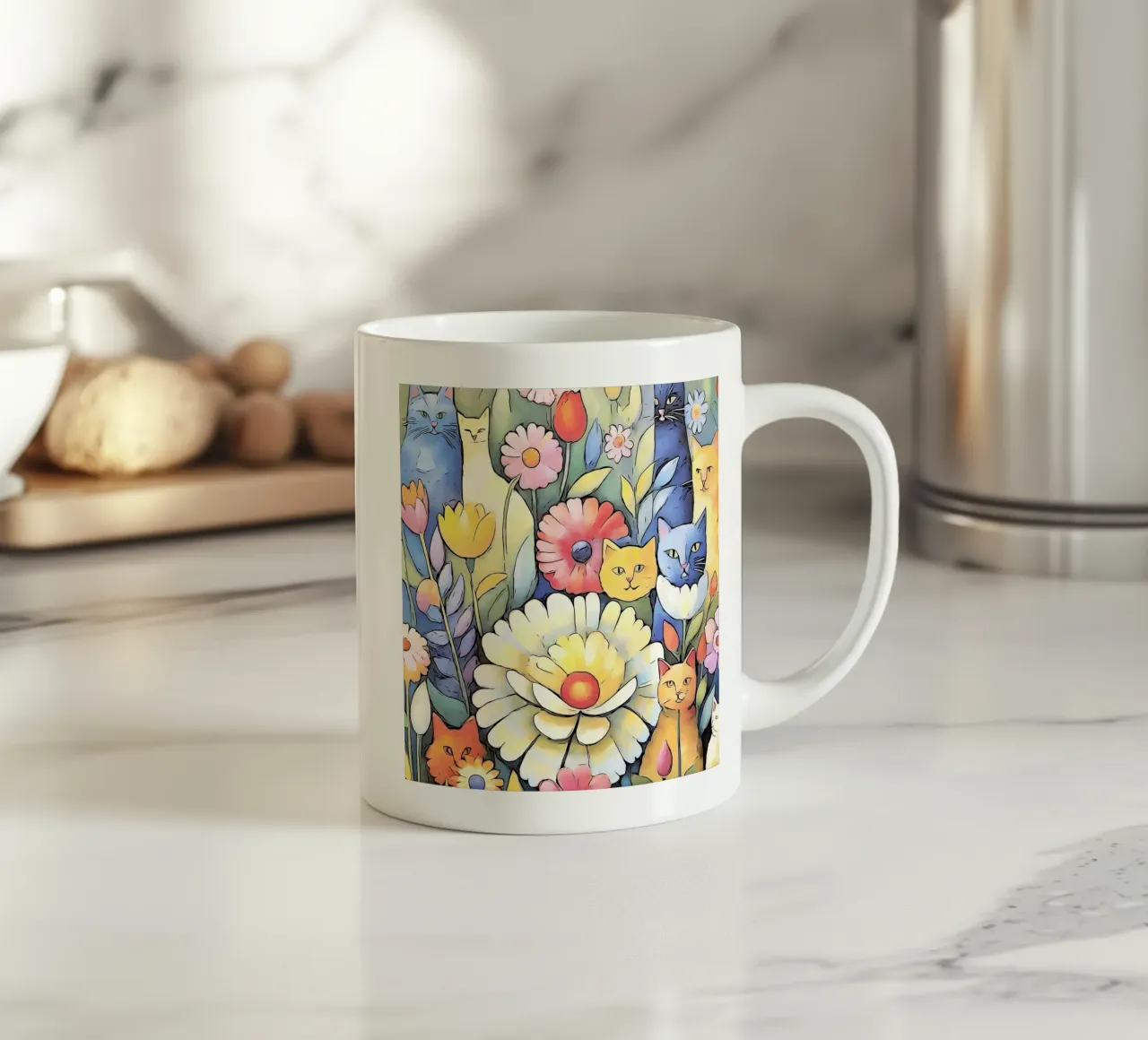 Gatti #2 tazza in ceramica da ZAMART