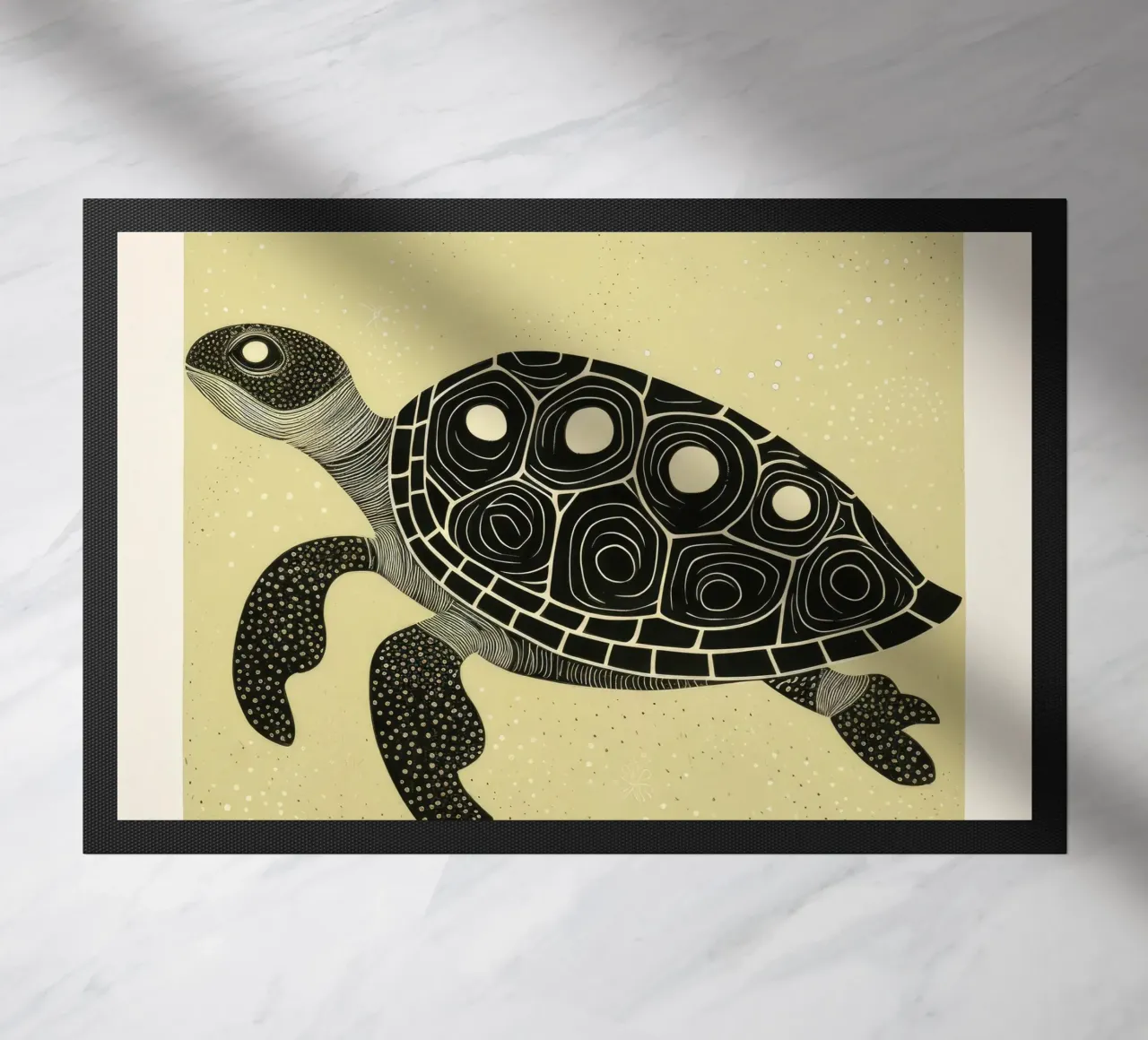 Tartaruga verde 1 zerbino da Minimal Animal Art