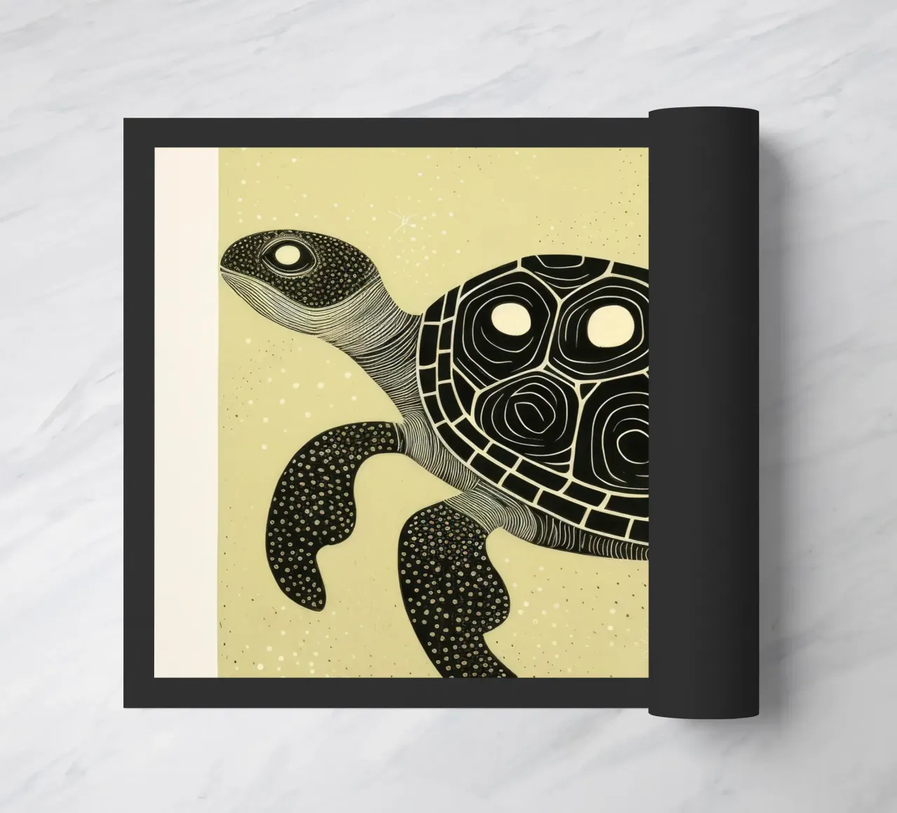 Tartaruga verde 1 zerbino da Minimal Animal Art