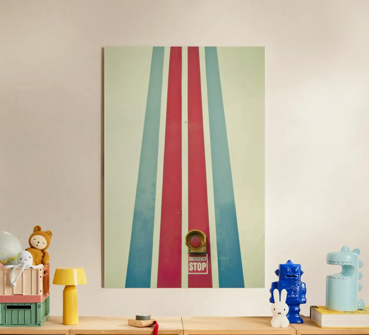 Emergency Stop plexiglass da Cassia Beck Photography