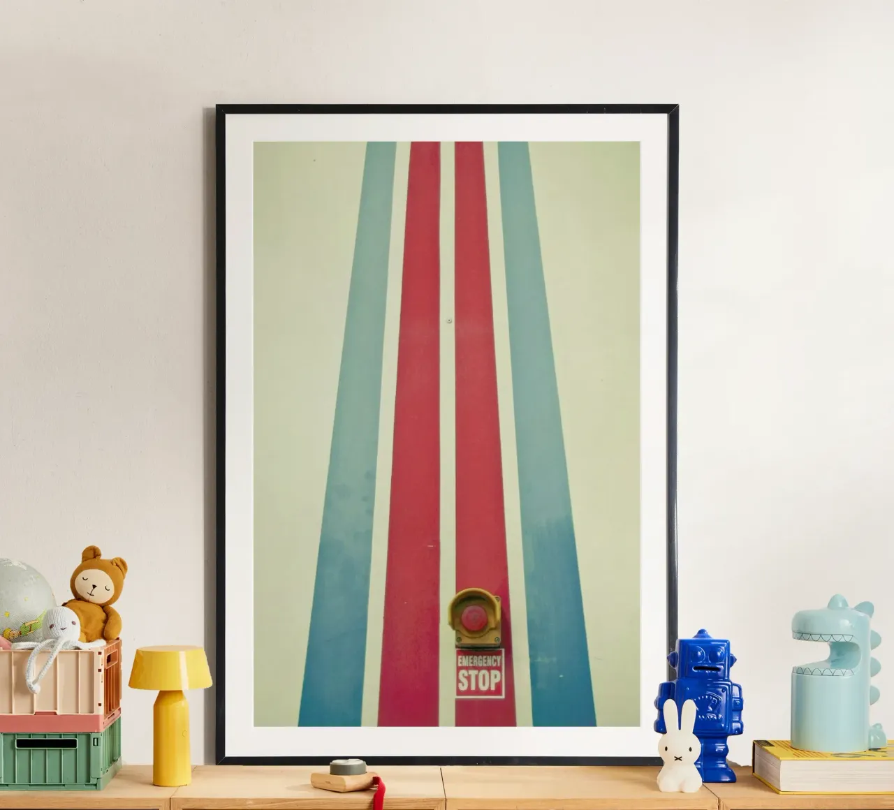 Noodstop poster van Cassia Beck Photography