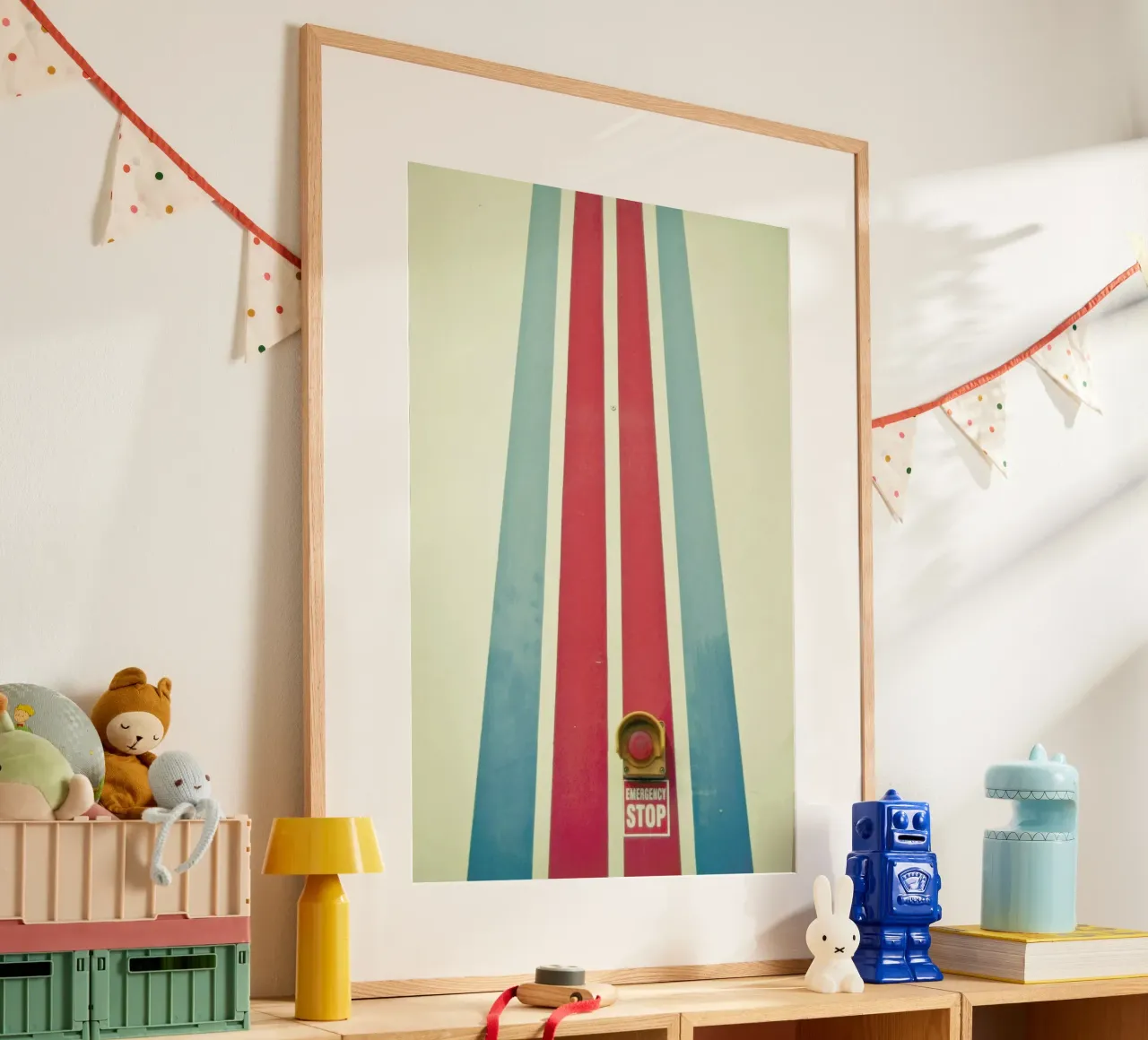 Noodstop poster van Cassia Beck Photography