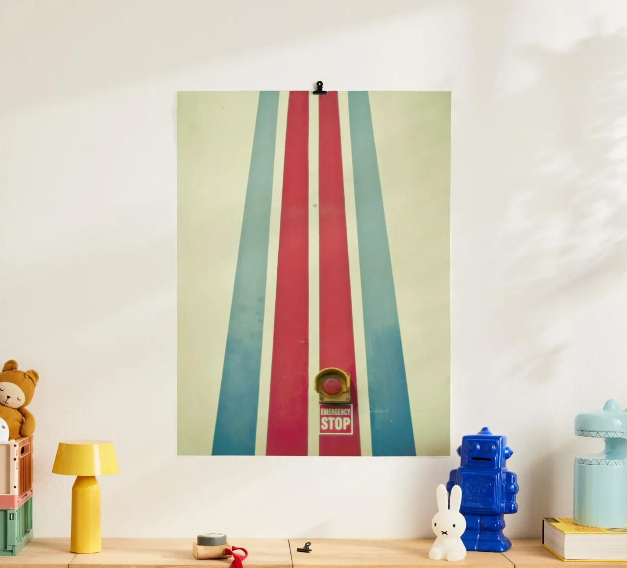 Noodstop poster van Cassia Beck Photography