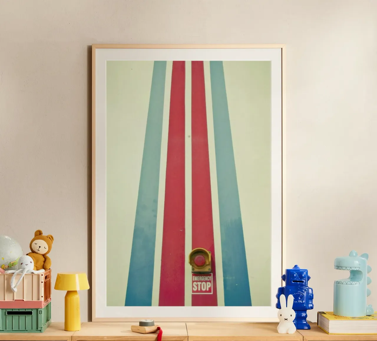 Noodstop poster van Cassia Beck Photography