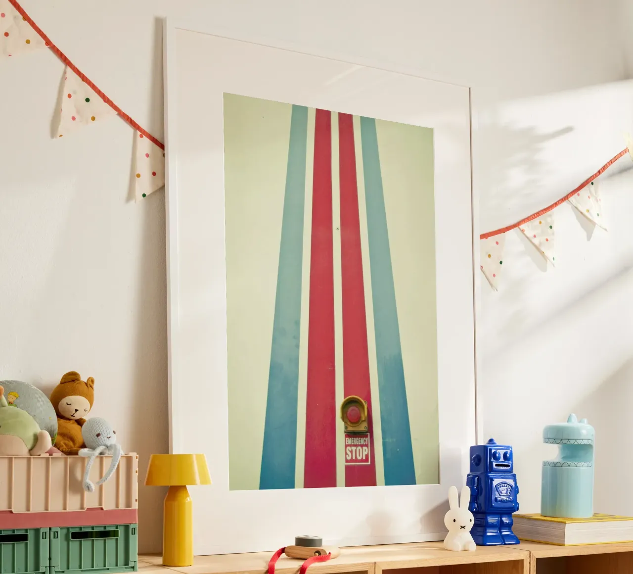 Noodstop poster van Cassia Beck Photography