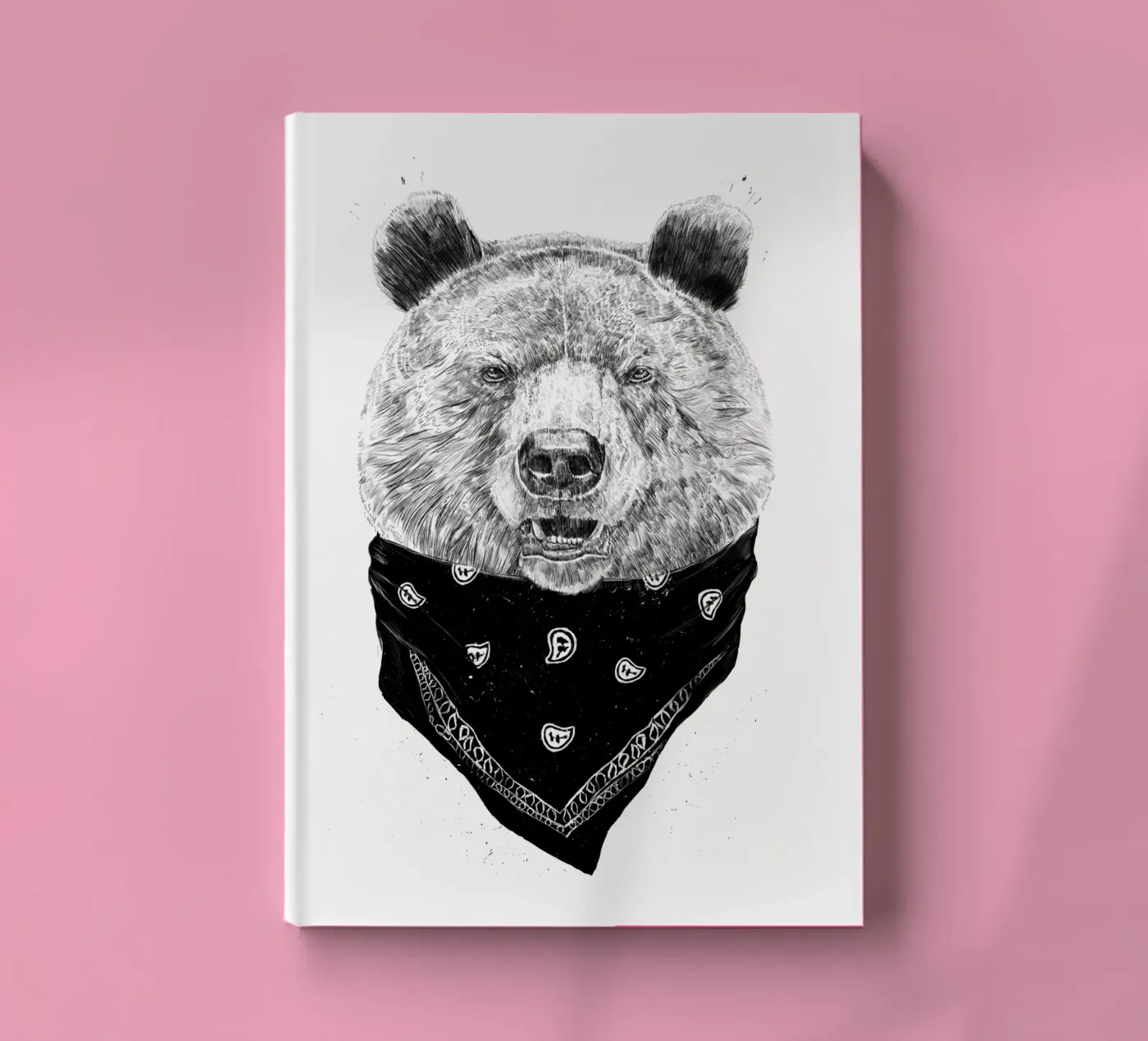 Wild Bear notebook by Balazs Solti