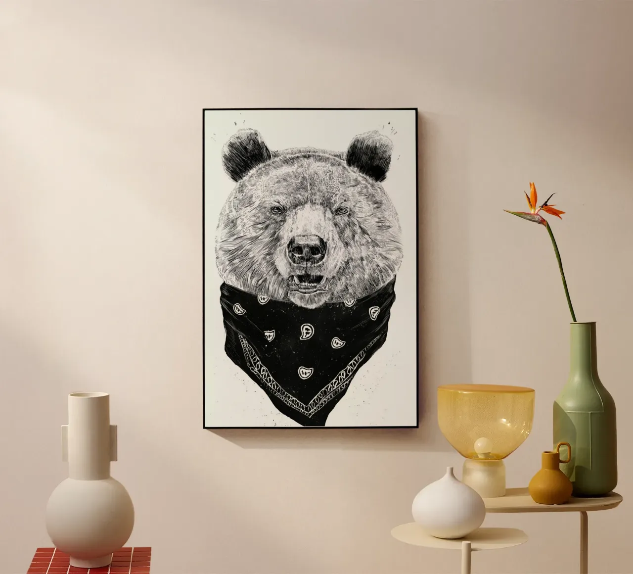 Wild Bear plexiglass da Balazs Solti