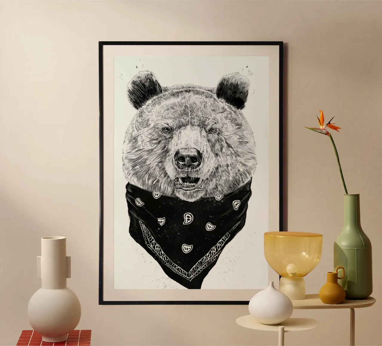 Wild Bear poster da Balazs Solti