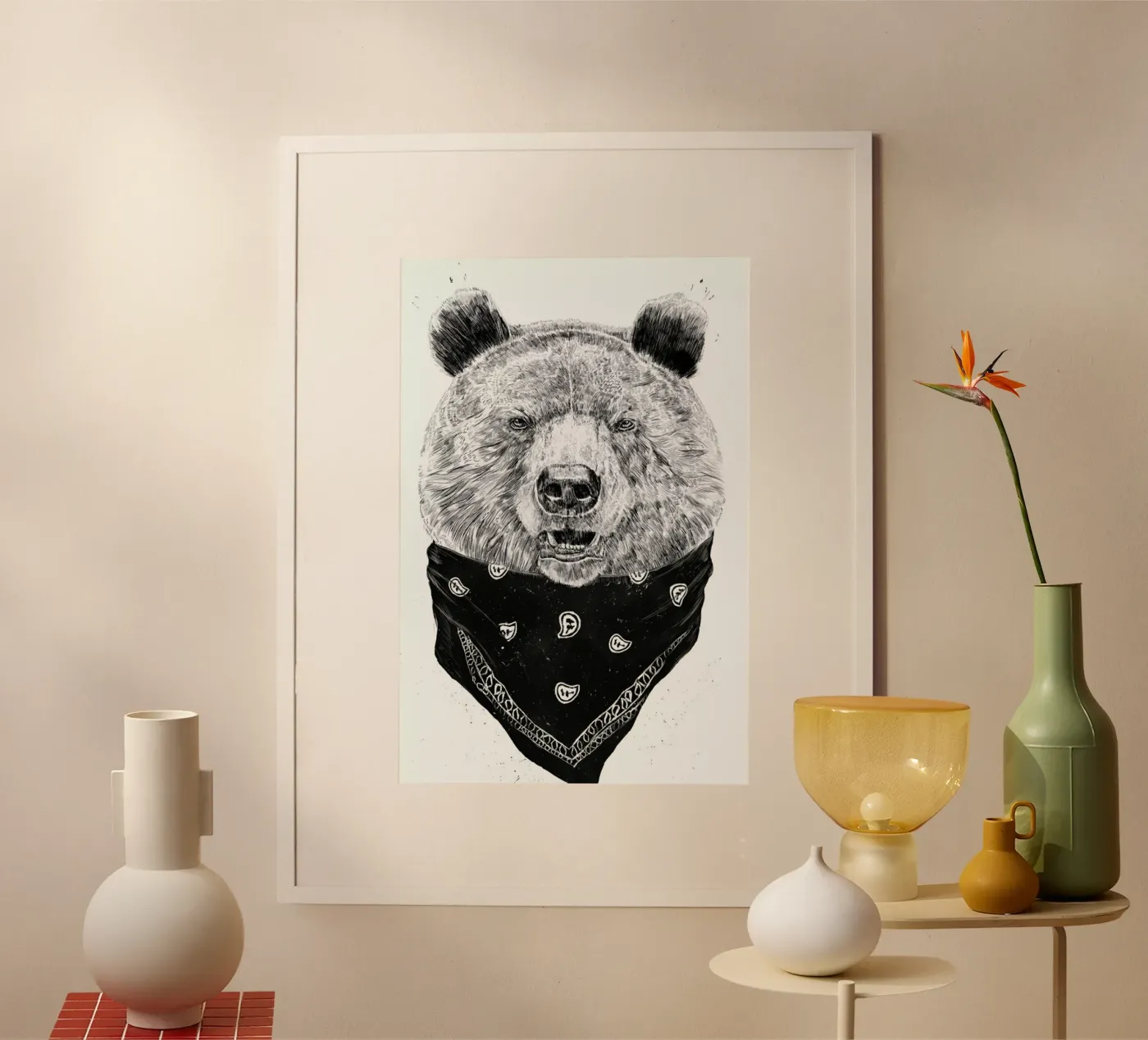 Wild Bear poster da Balazs Solti