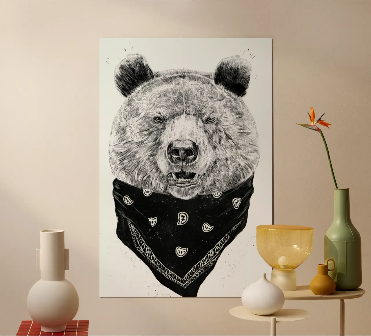 Wild Bear poster da Balazs Solti