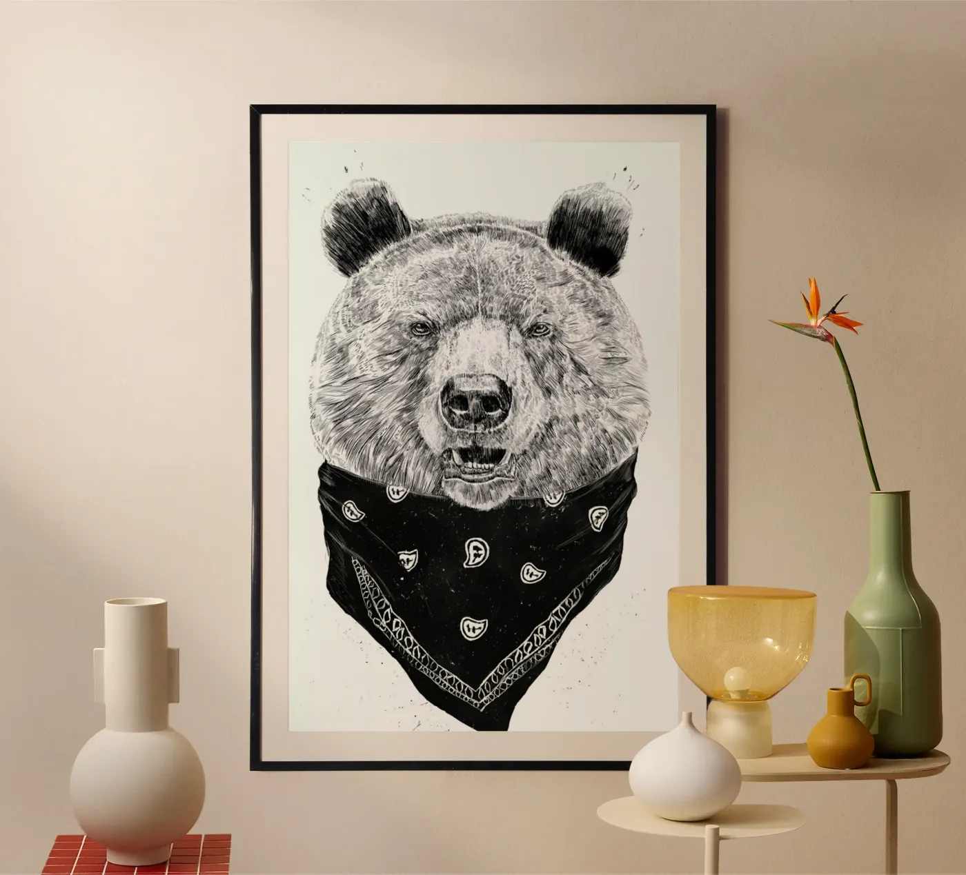 Wild Bear poster da Balazs Solti