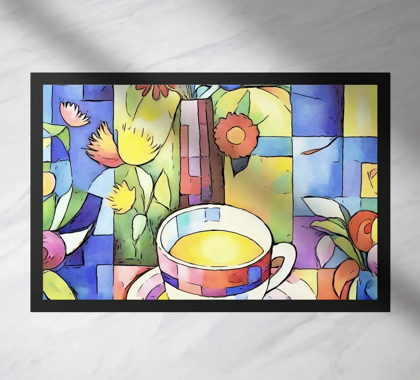 TEATIME doormat by ZAMART